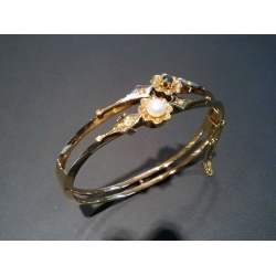 Bracciale rigido perla
